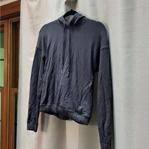 Lululemon Dark Gray Cropped Hoodie